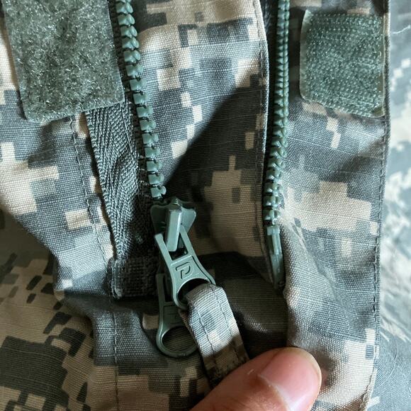 Military Army Combat Unisex Coat Green Camouflage Uniform Digicam XS Regular - Picture 12 of 13